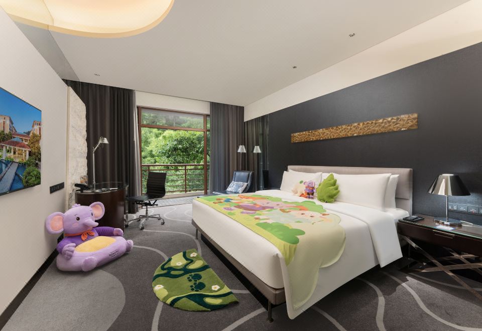 豪友团亲子阳台大床房