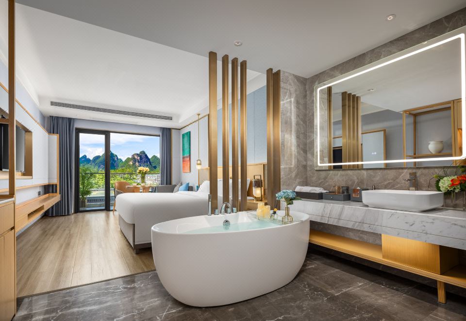 Shixi Landscape HotelGuestroom (Double Bed) (Balcony)