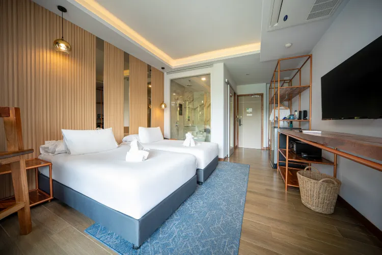 ห้องพรีเมียมดีลักซ์ เตียงแฝด