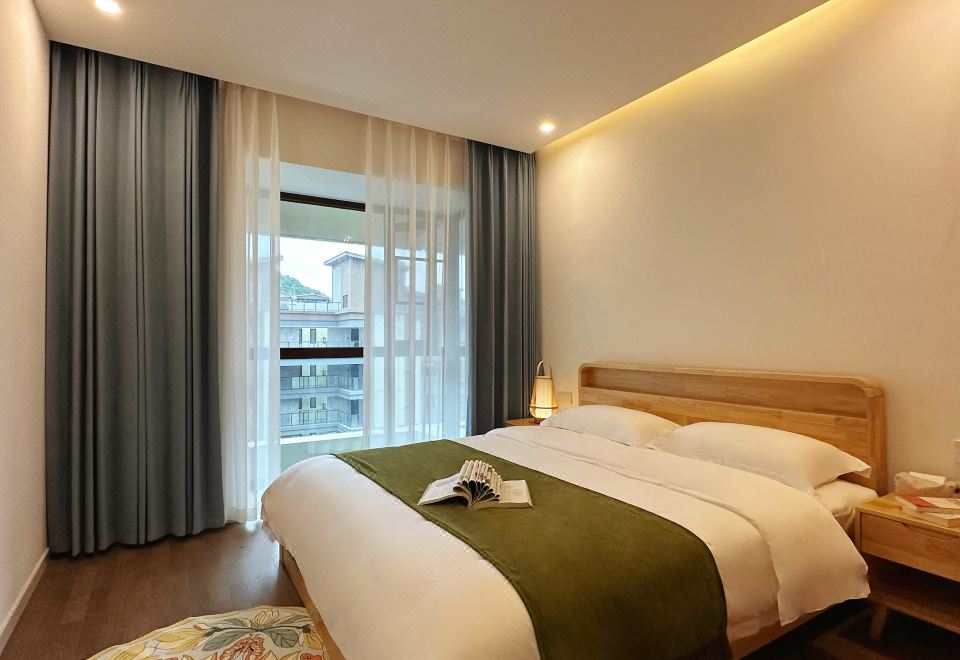 萱悅·屋頂花園溫泉二居套房