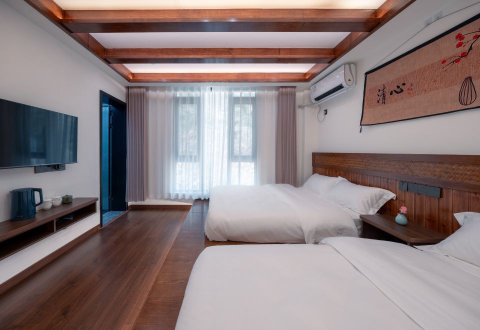 青山·豪华园景双床房