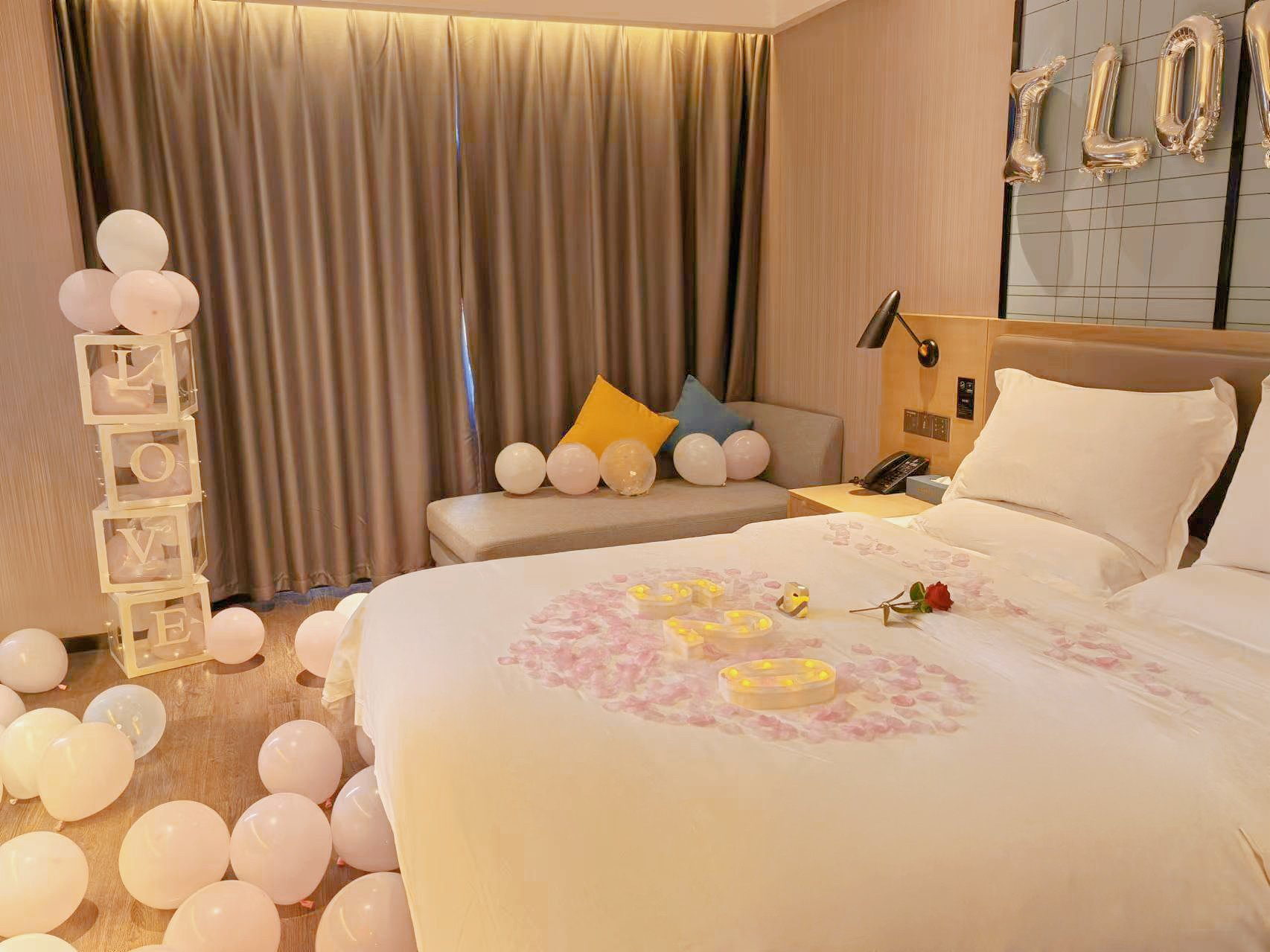 浪漫套房（森林氧吧+乳胶床垫）