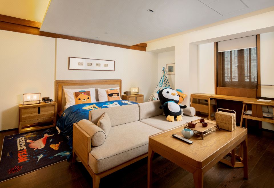 海底小縱隊主題親子大床房