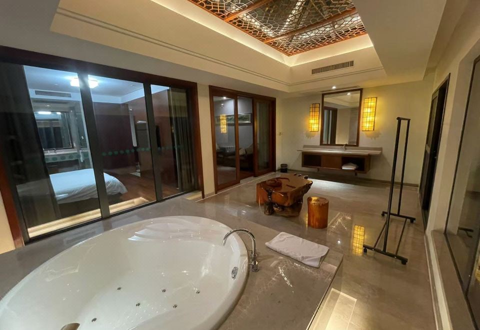 依山私湯庭院套房--圍爐煮茶+私湯溫泉