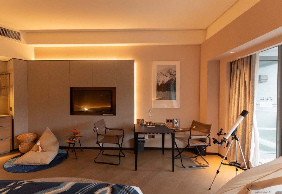 星空露营主题房