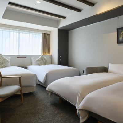 豪華雙床間（雙床+梳化床） 札幌十字飯店優惠