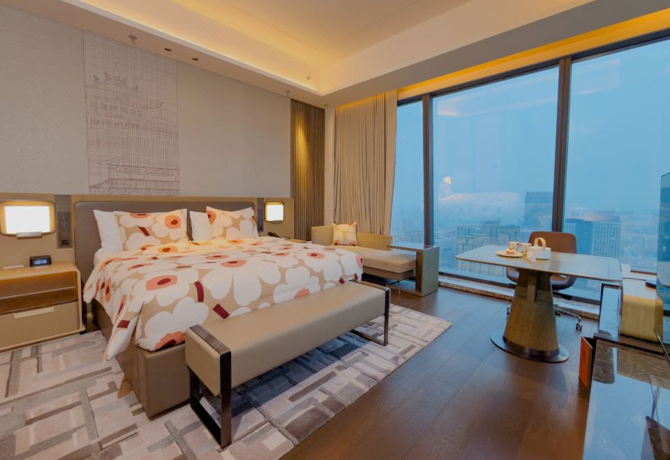 Marimekko联名主题大床房 | 270°全景落地窗