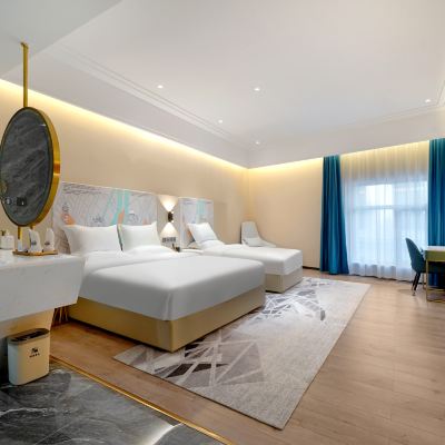 悅享・智能家庭房「智能客控+加濕器+舒眠床墊+新風系統」 潮漫飯店（哈爾濱中央大街店）優惠