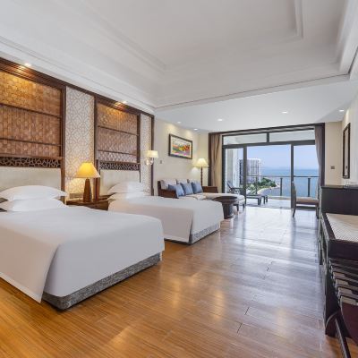 180°一線海景雙床房 惠州碧桂園十里銀灘飯店優惠