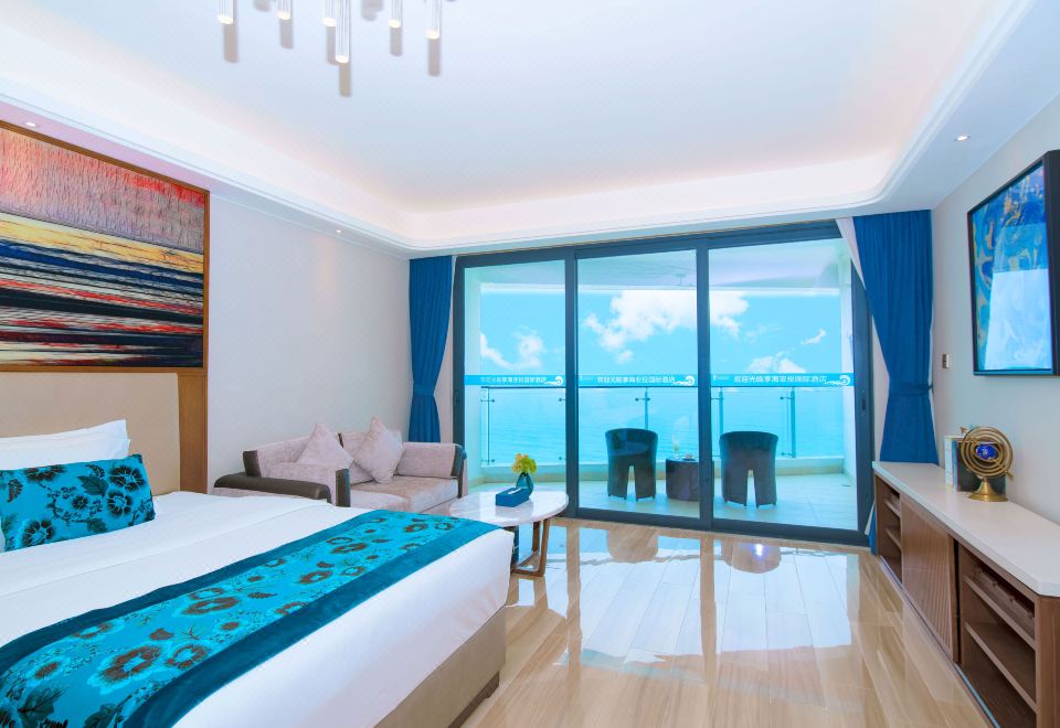 至尊日出海景双床房