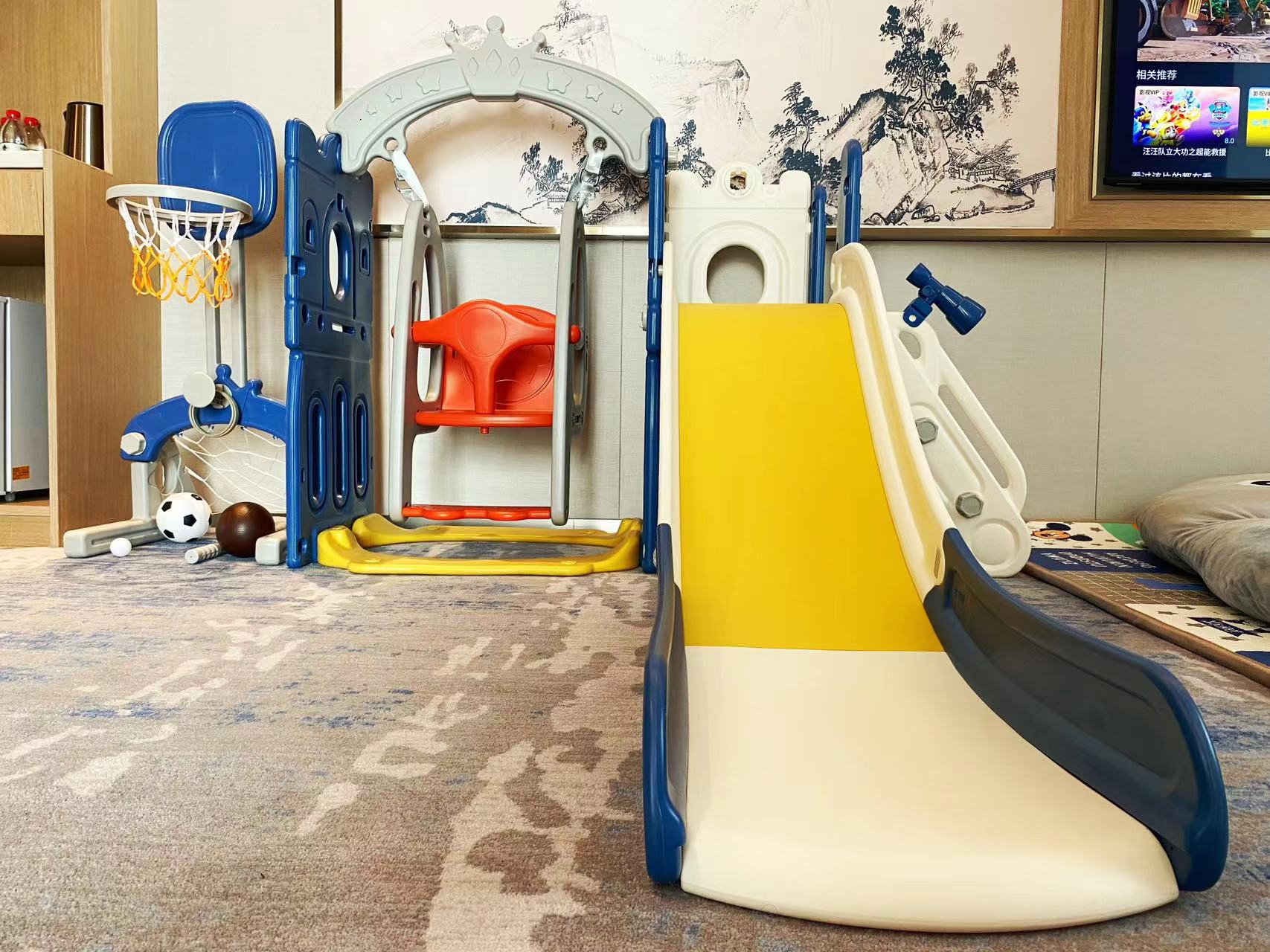 欢乐家庭亲子套房【大客厅+小童帐篷+双衞智能马桶】