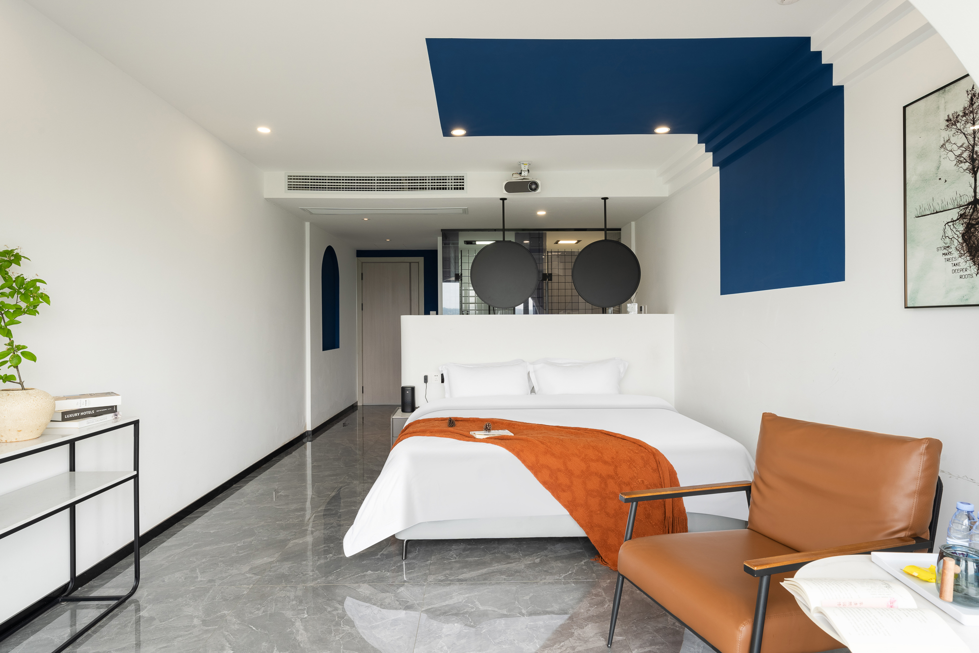 Ins风·云海山景大床房