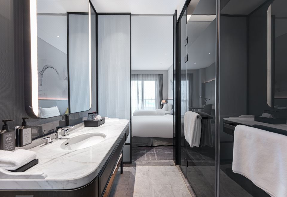 雪映高级城景双床房