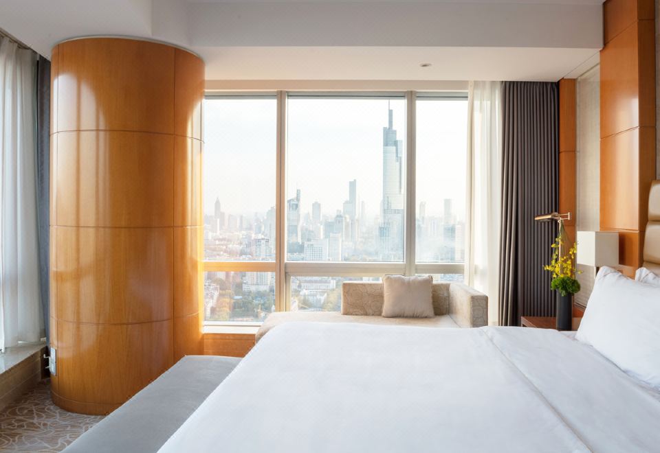 高空全湖景日出·客卧分离式套房·坐拥玄武湖全景