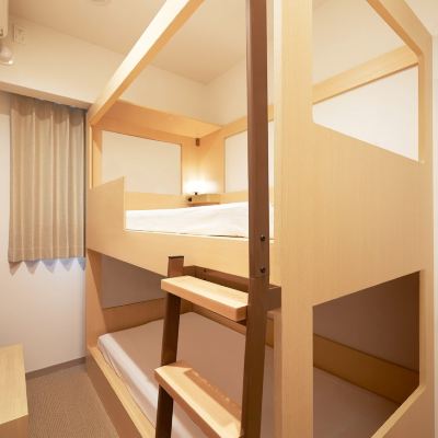 雙層床間 - 帶共用浴室 京都四條烏丸口袋飯店-私人客房優惠