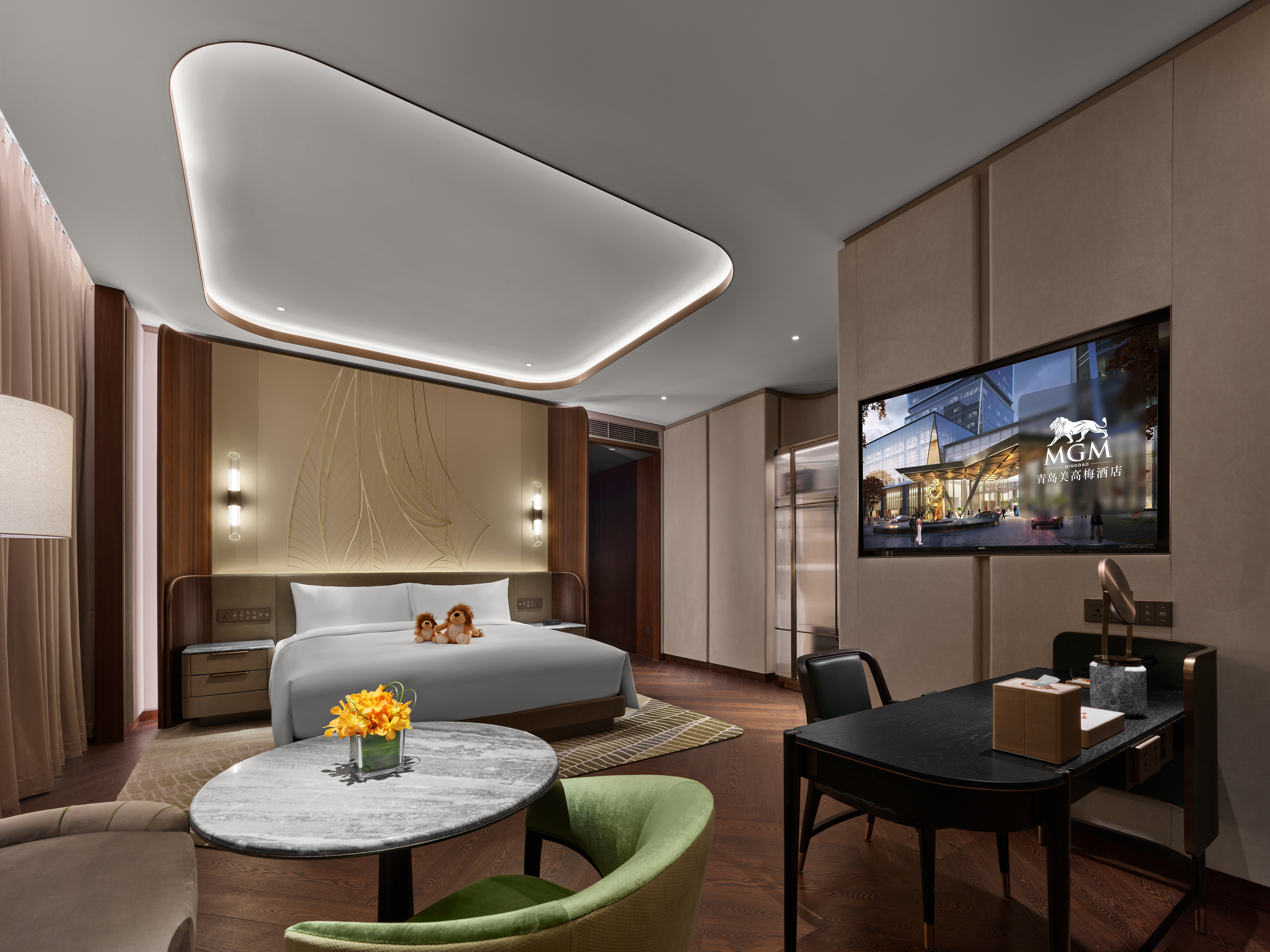 美高梅天际海景大床房