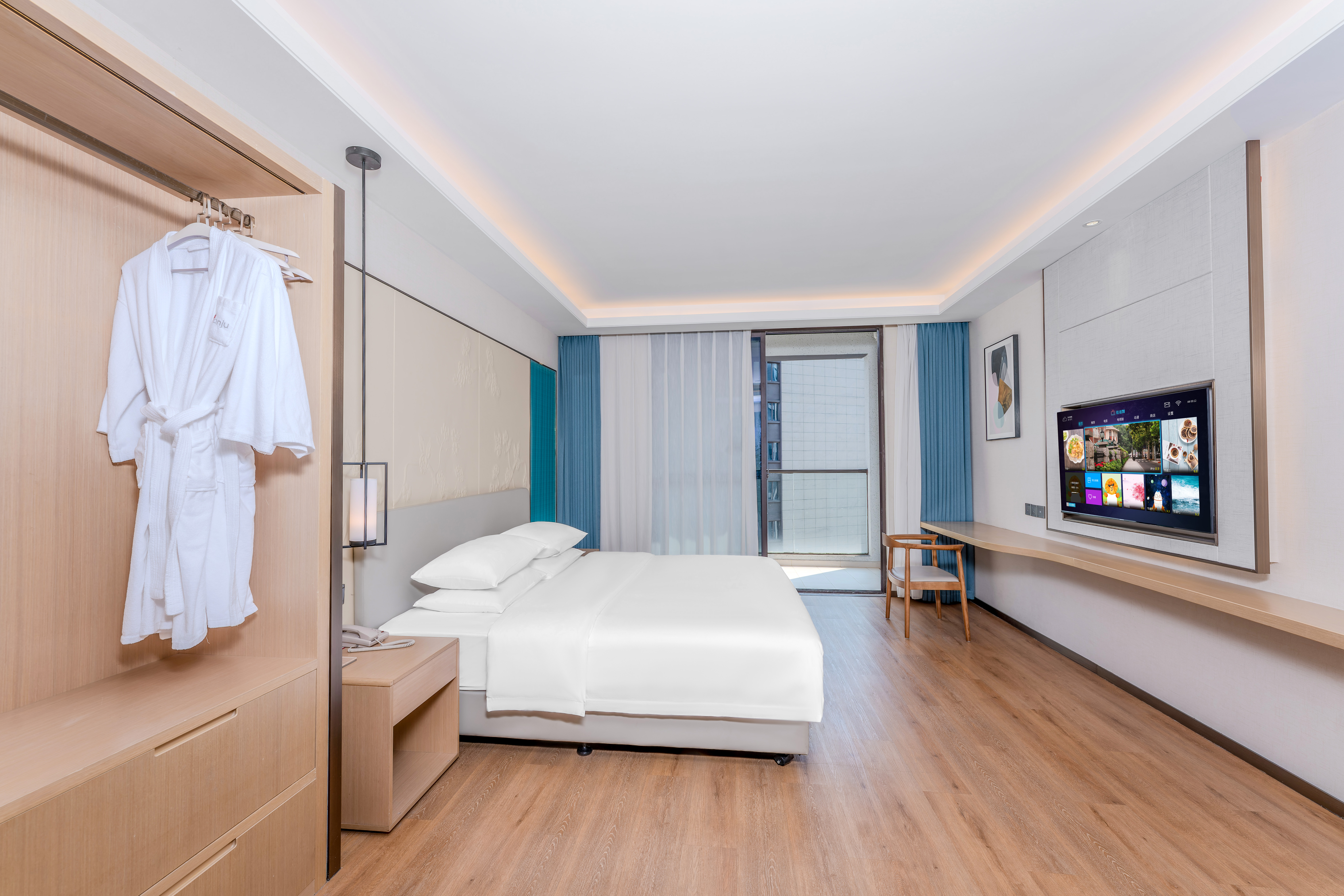 曼享行政套房（独立客厅+露台）