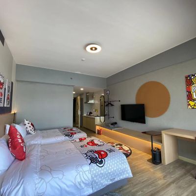 泰迪珍藏星品雙床房 安謐度假飯店（廣州文旅城白雲機場店）優惠