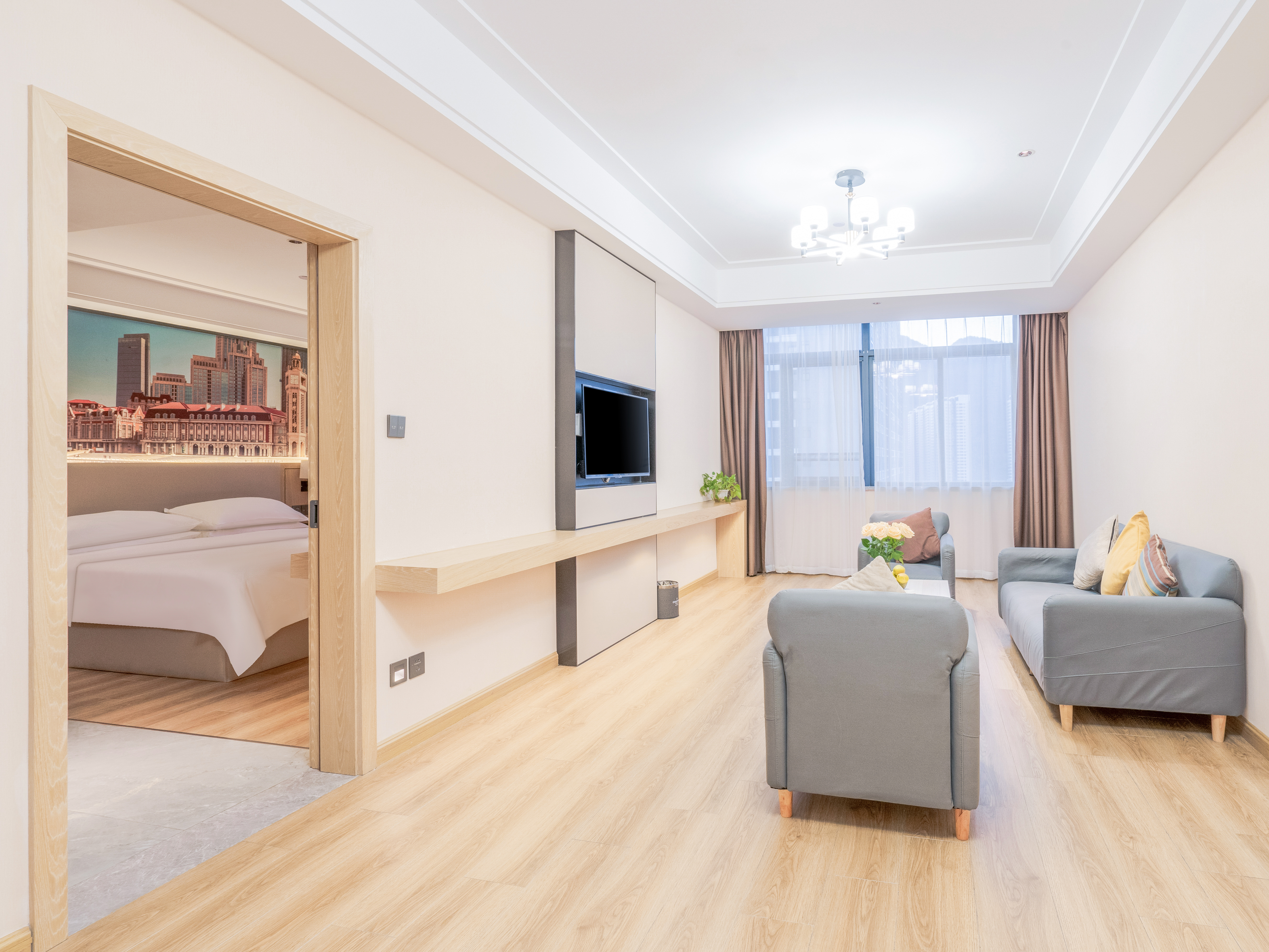 行政套房（赏山景+俯瞰城景）