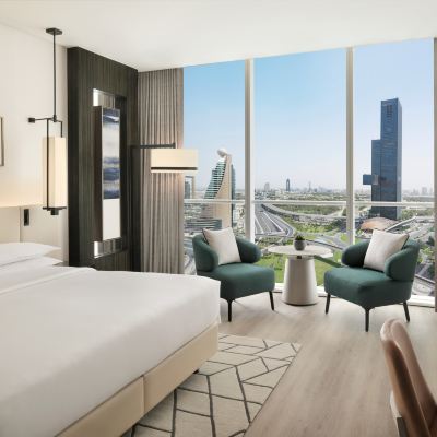 Deluxe King Room with Sheikh Zayed Road View