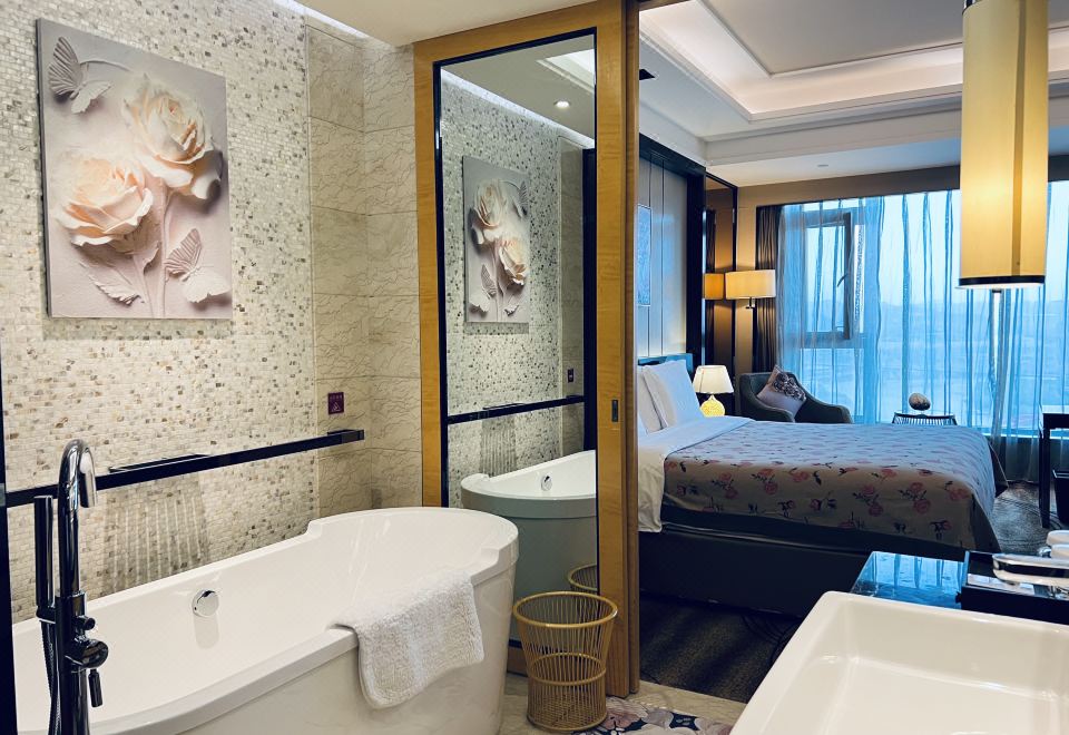 玫瑰主题行政大床房