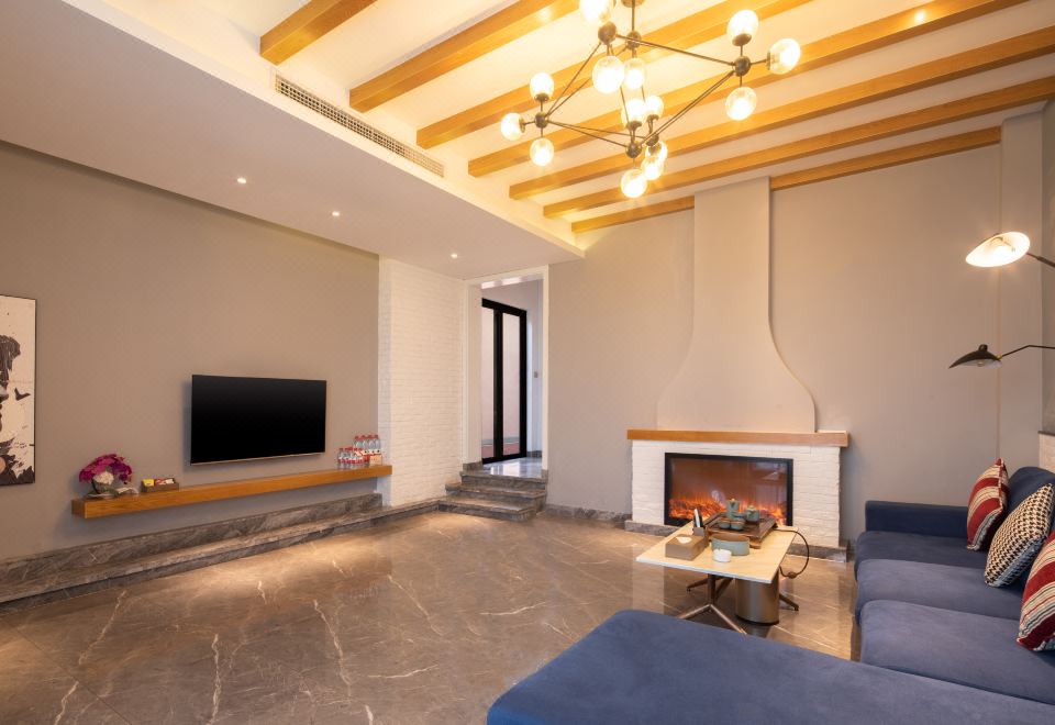 豪华温泉别墅4房A户型（带麻将+KTV）