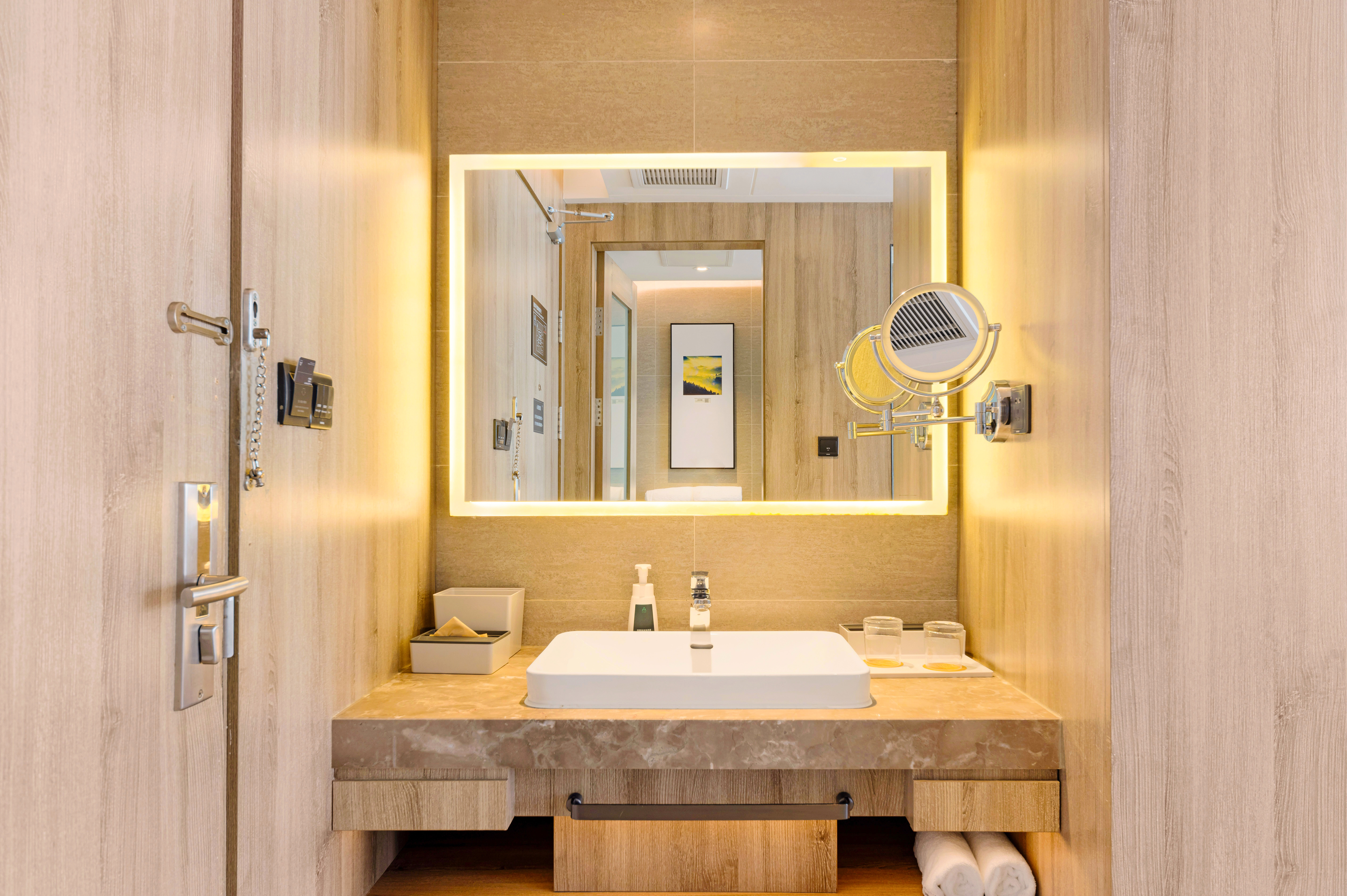 几木景观双床房（深睡PRO枕+LaiFen吹风+小冰箱+浴袍）