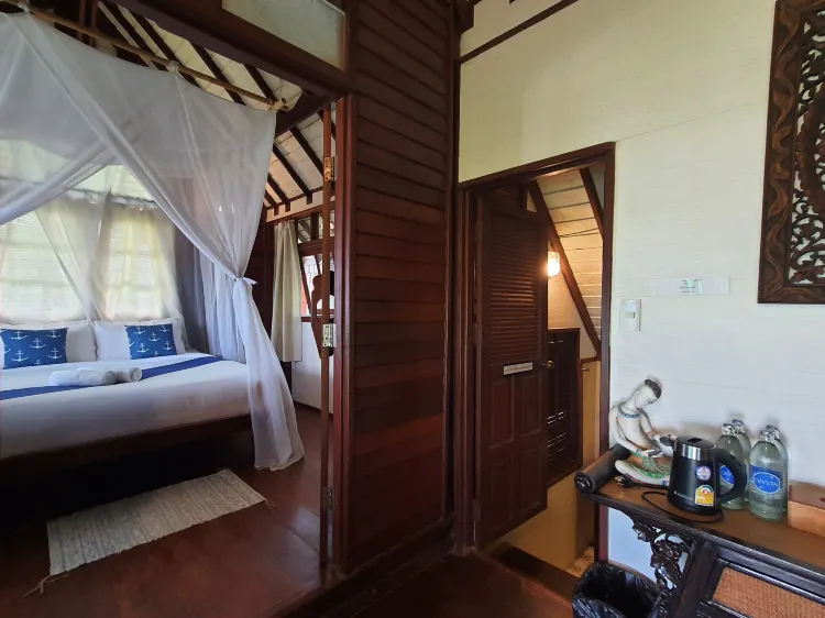 ห้องพักแบบสองห้องนอนริมชายหาด