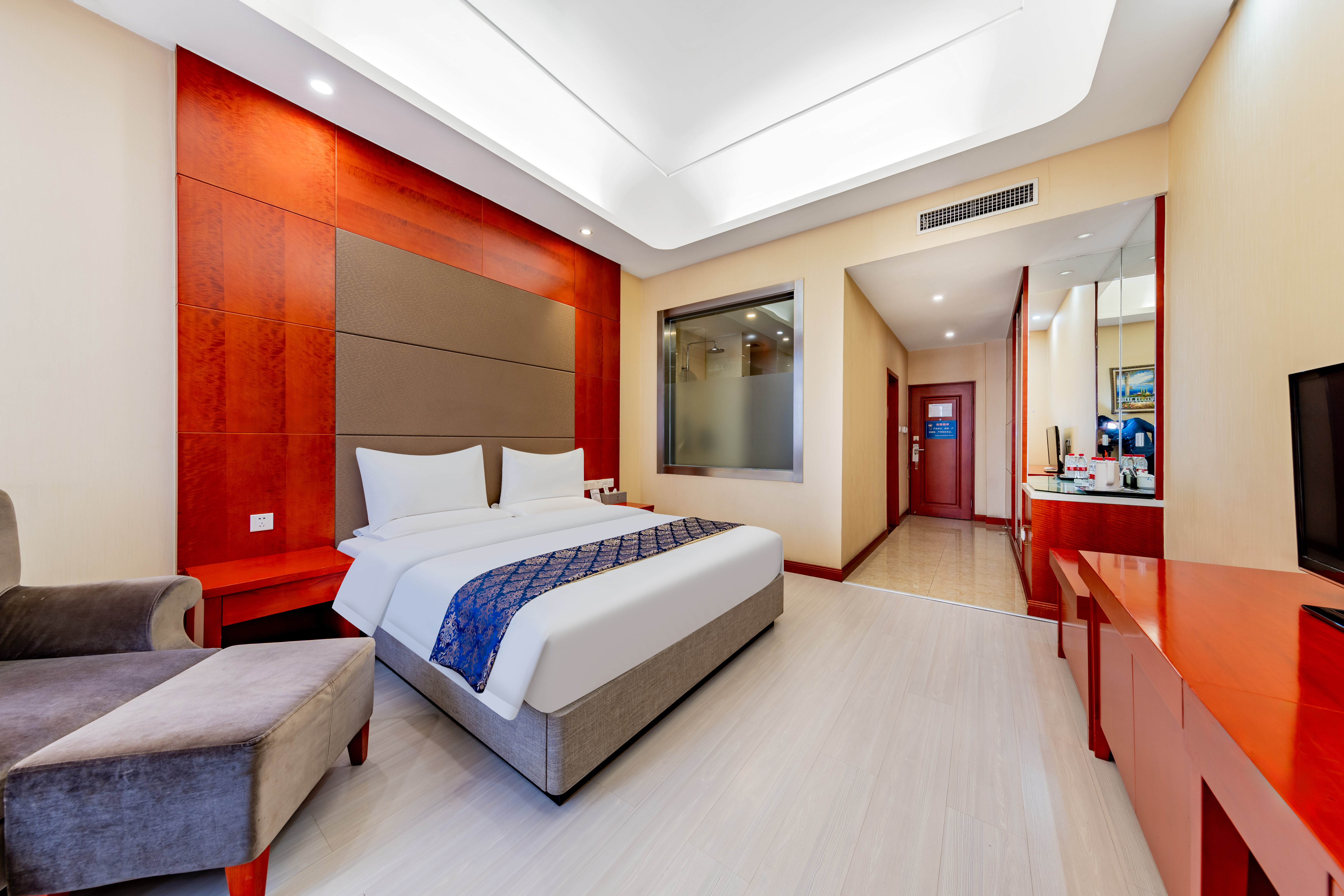 精选大床房【高空观景·城景】【荞麦皮.记忆棉枕芯】