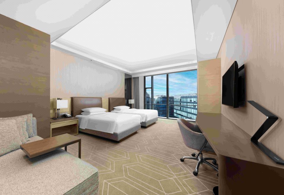 凯悦嘉寓双床房