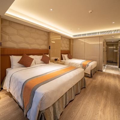 家庭豪華雙床房 澳門金龍酒店優惠