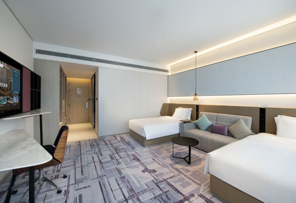 Crowne Plaza Xinghai Dalian2 Twin Premium Ocean View Lounge Access