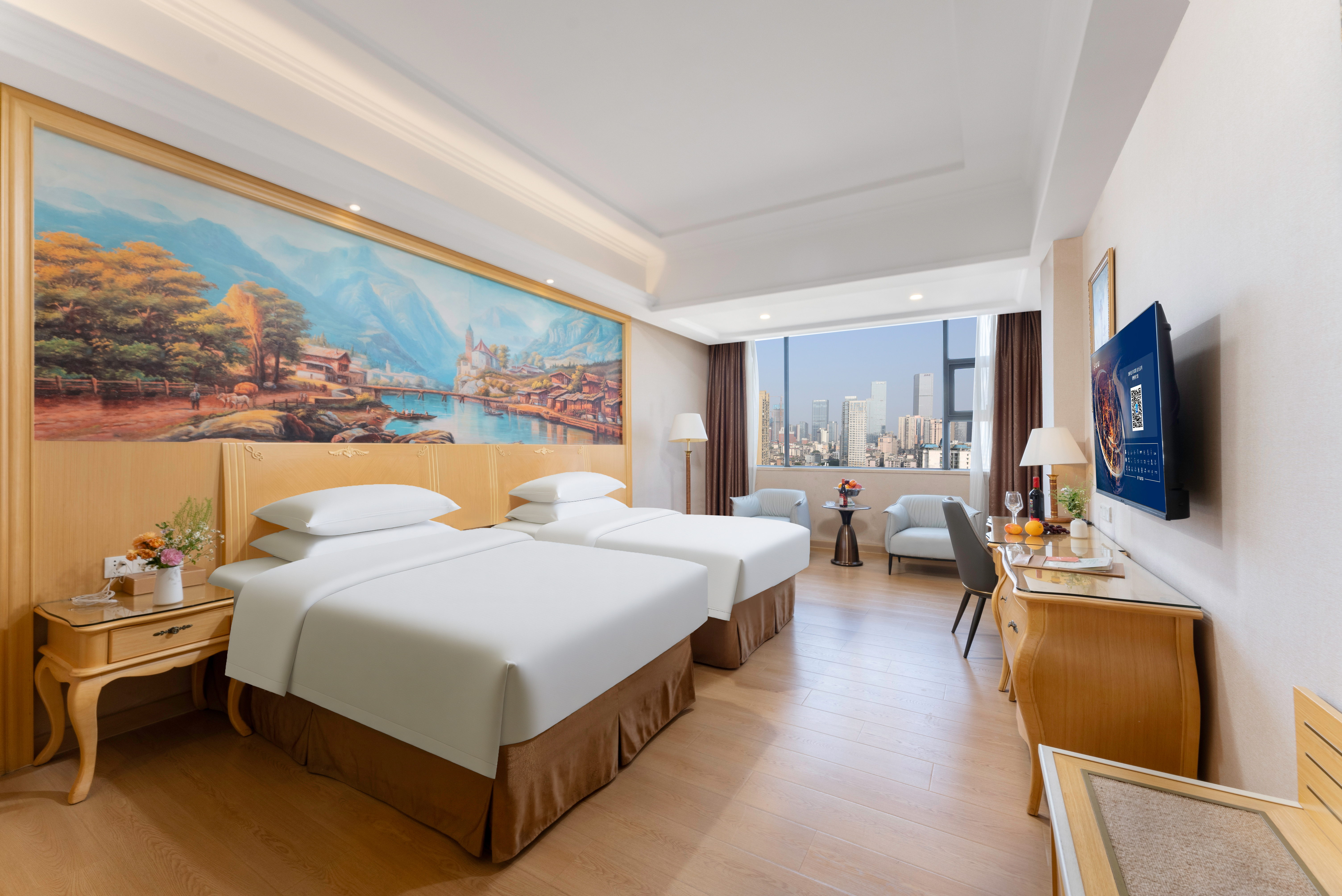 行政双床房（安静好眠丨宽敞舒适）