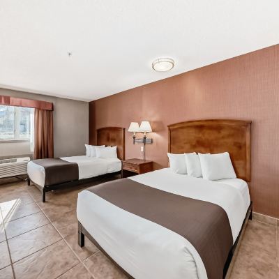 無障礙兩張雙人床鐵路側 坎莫爾套房酒店優惠