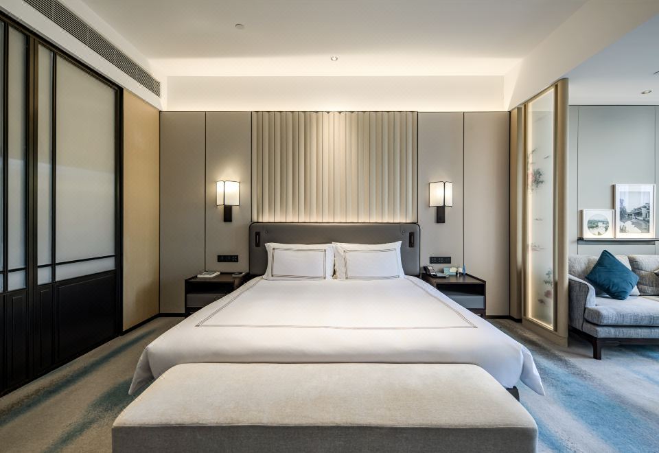 豪華園景大床房