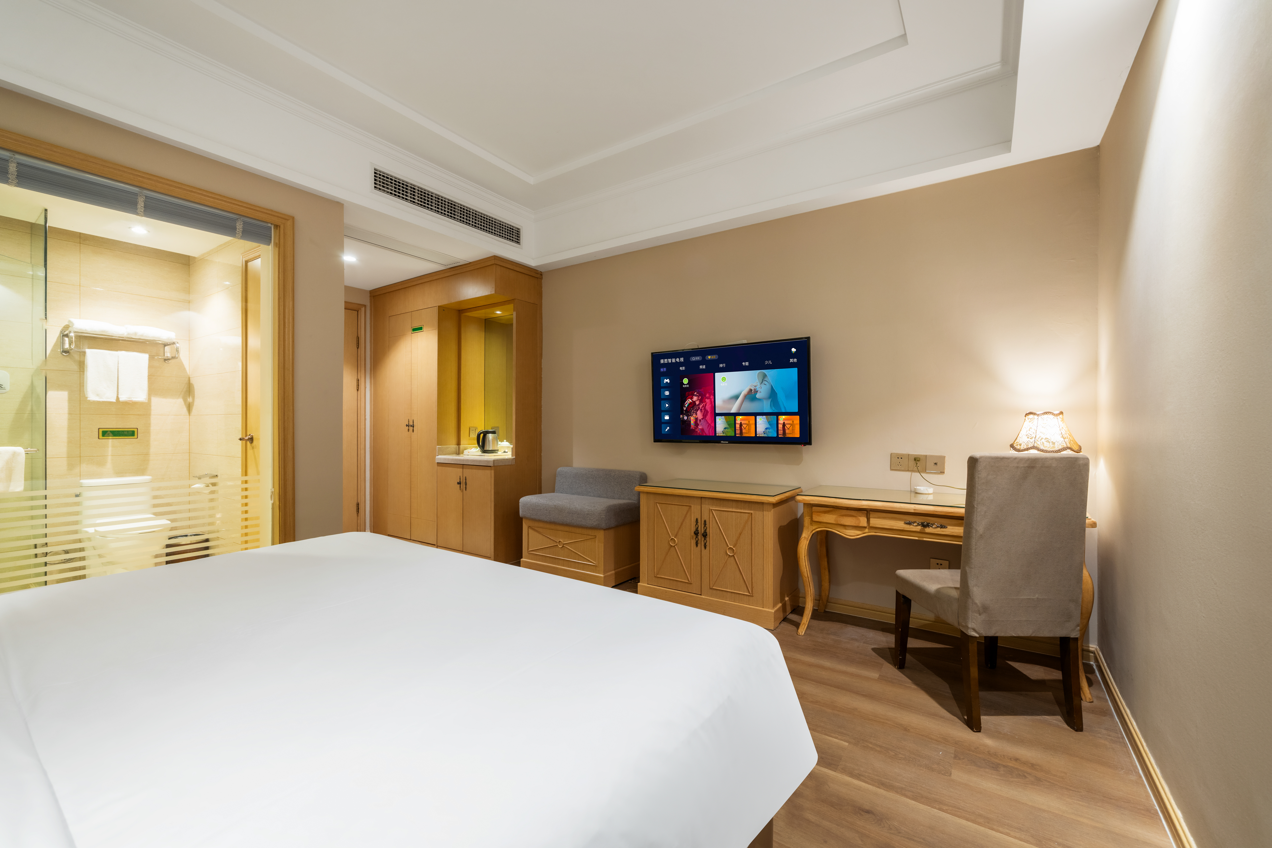 标准大床房（无窗）【零圧床垫●深睡好眠●可投屏】