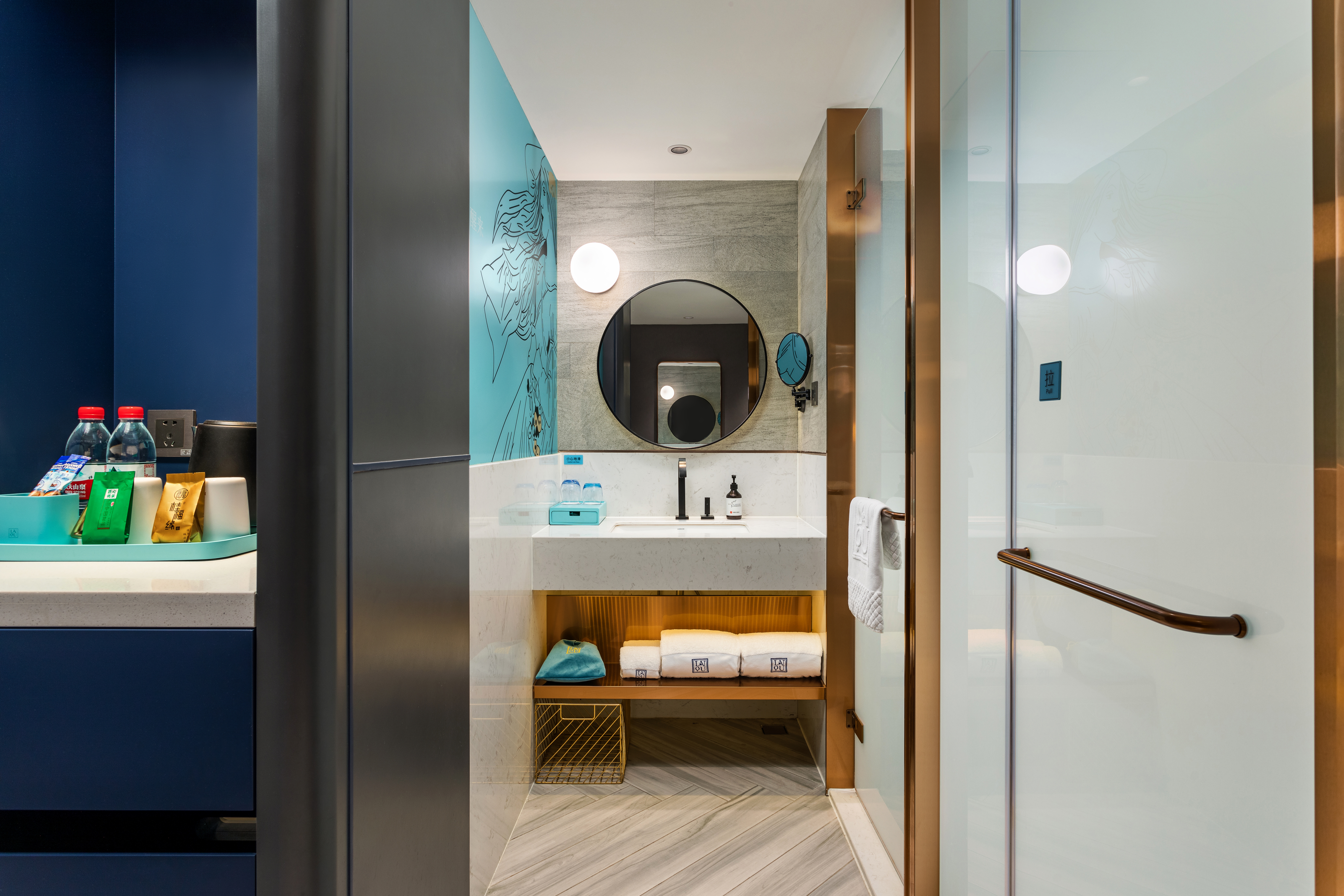 兰艺智能双床房丨全屋客控+电视投屏