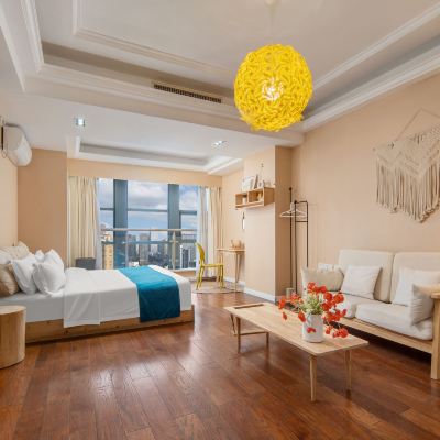 城景優選大床房 威廷飯店公寓（長沙五一廣場壹號公館店）優惠