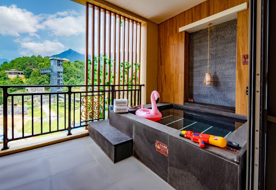 酒店B棟卡通大床房I獨立泡池