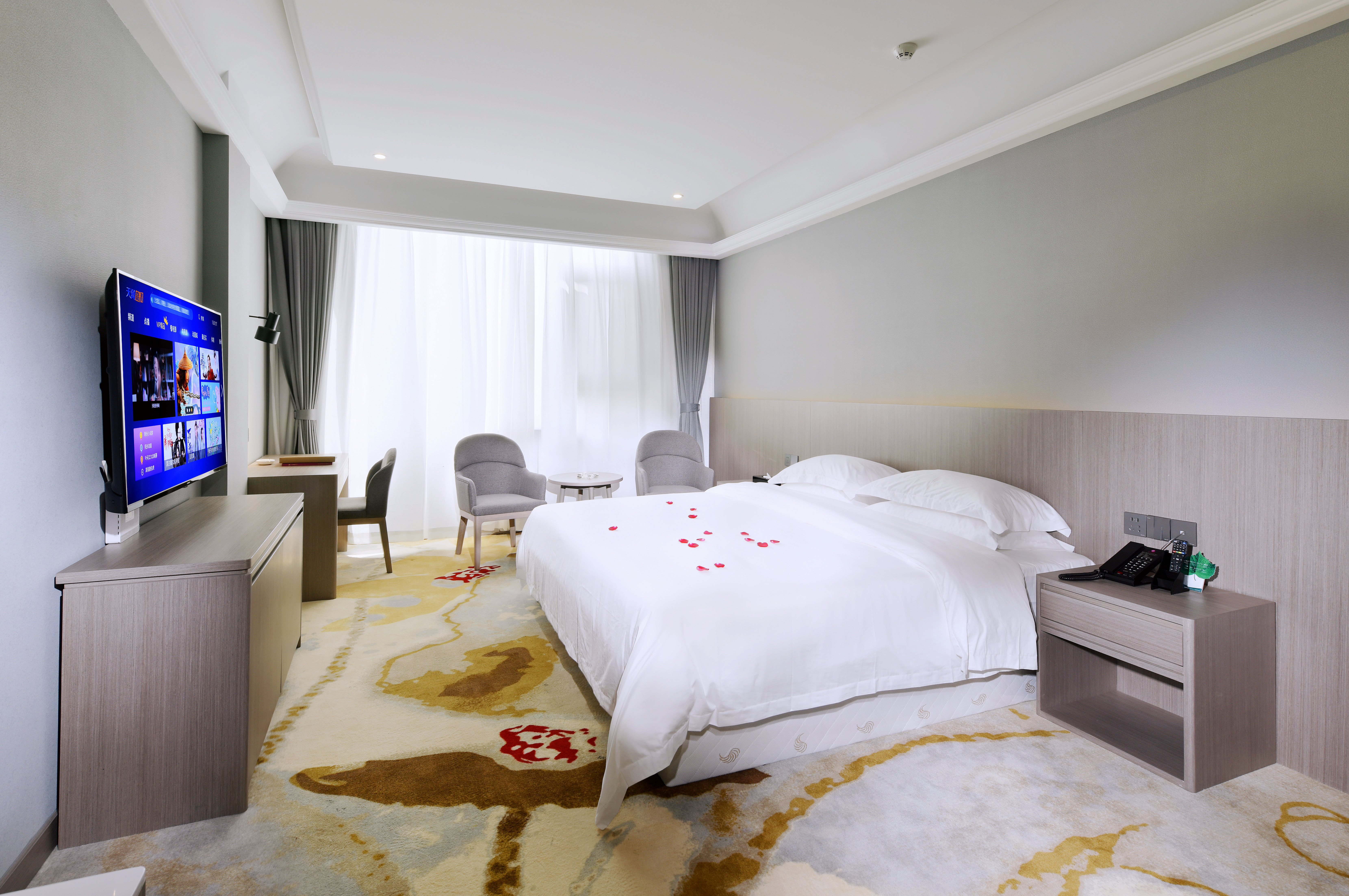 Kunshan Jiale International Business Hotel (Ma'anshan Middle Road Wanxianghui)Selected big bed room