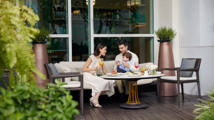 曼谷拉查丹利都喜套房酒店公寓 餐廳