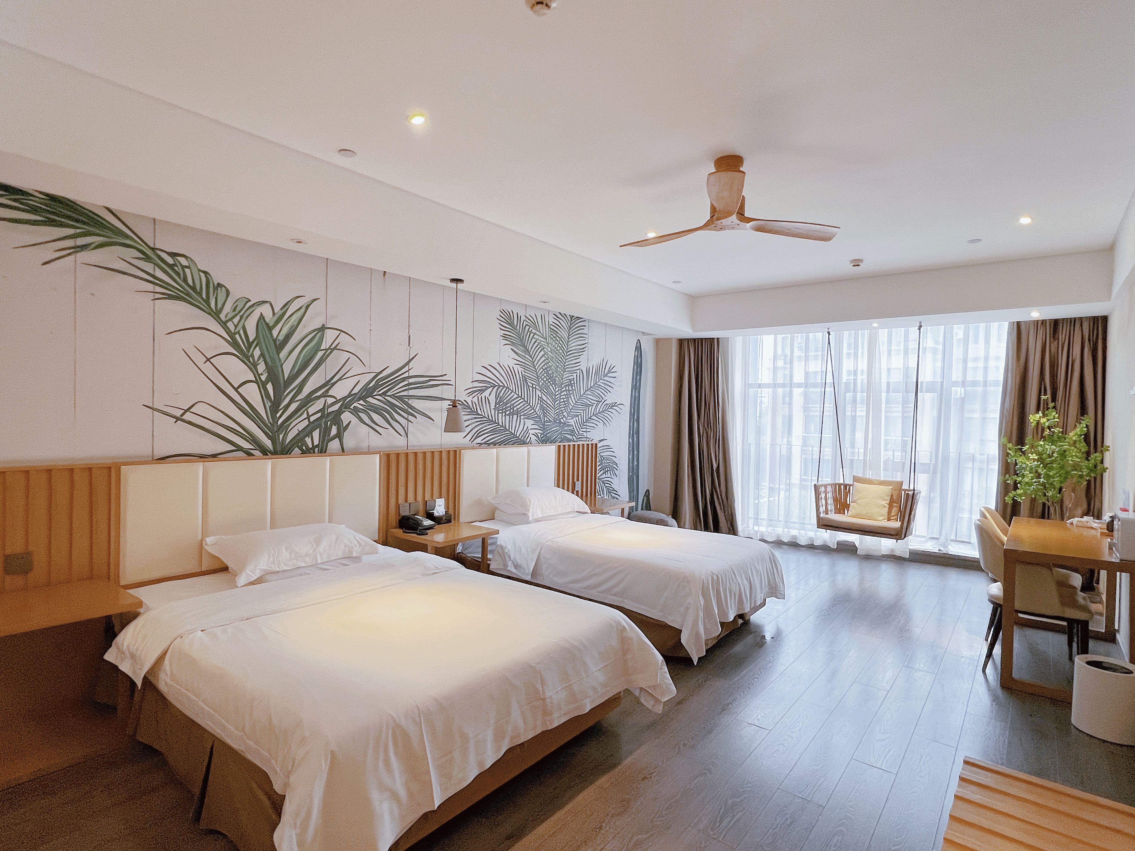 亲子家庭双床房