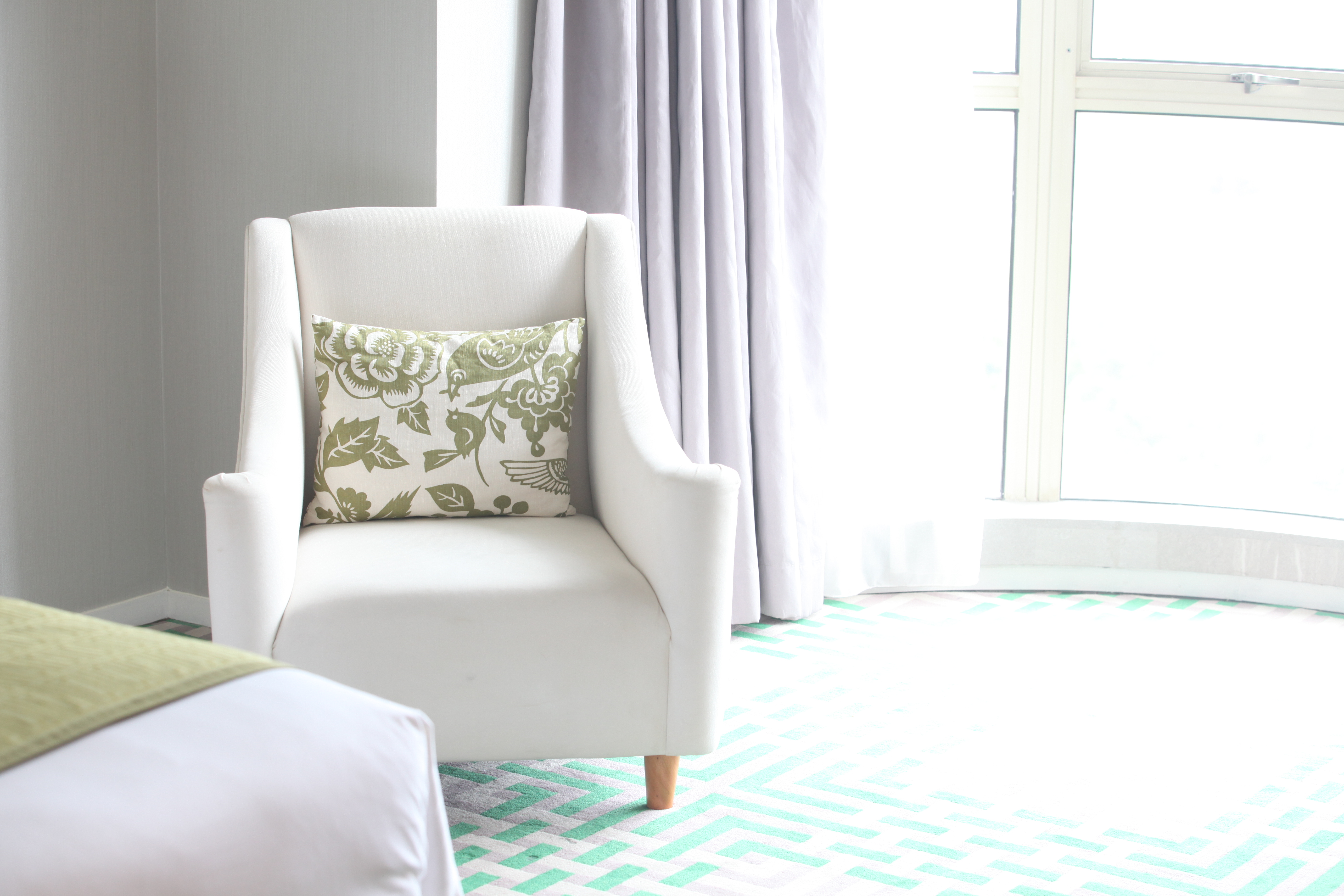 豪华公园景观双床房