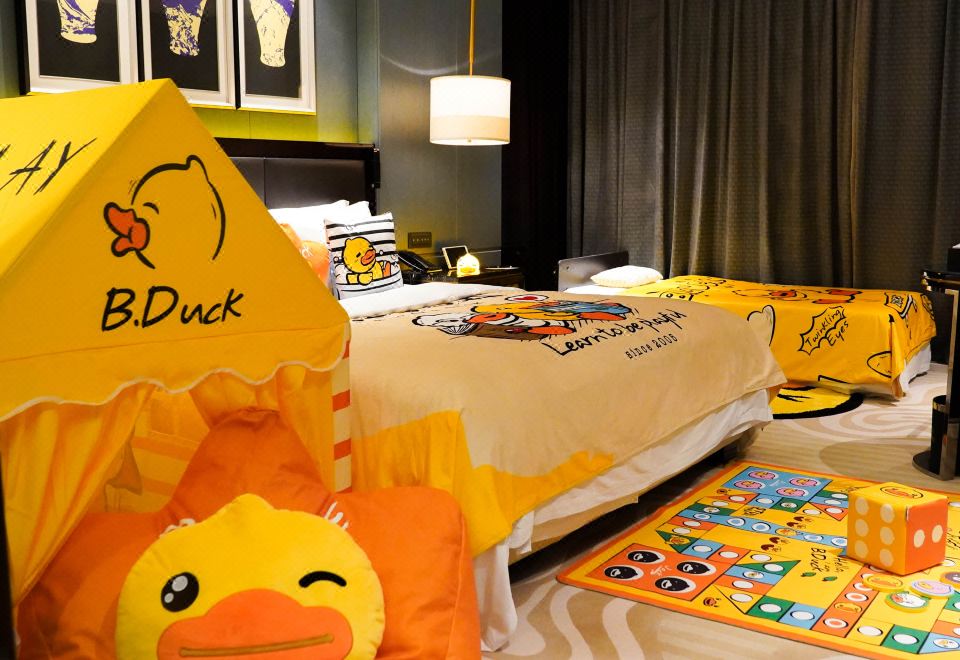 Tylfull Hotel BeijingB.Duck Theme Children's Double Bed Room