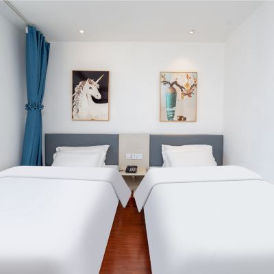 特惠雙床房（公區自助洗衣機+助眠床墊） 新合創意飯店（區中醫醫院店 ）優惠