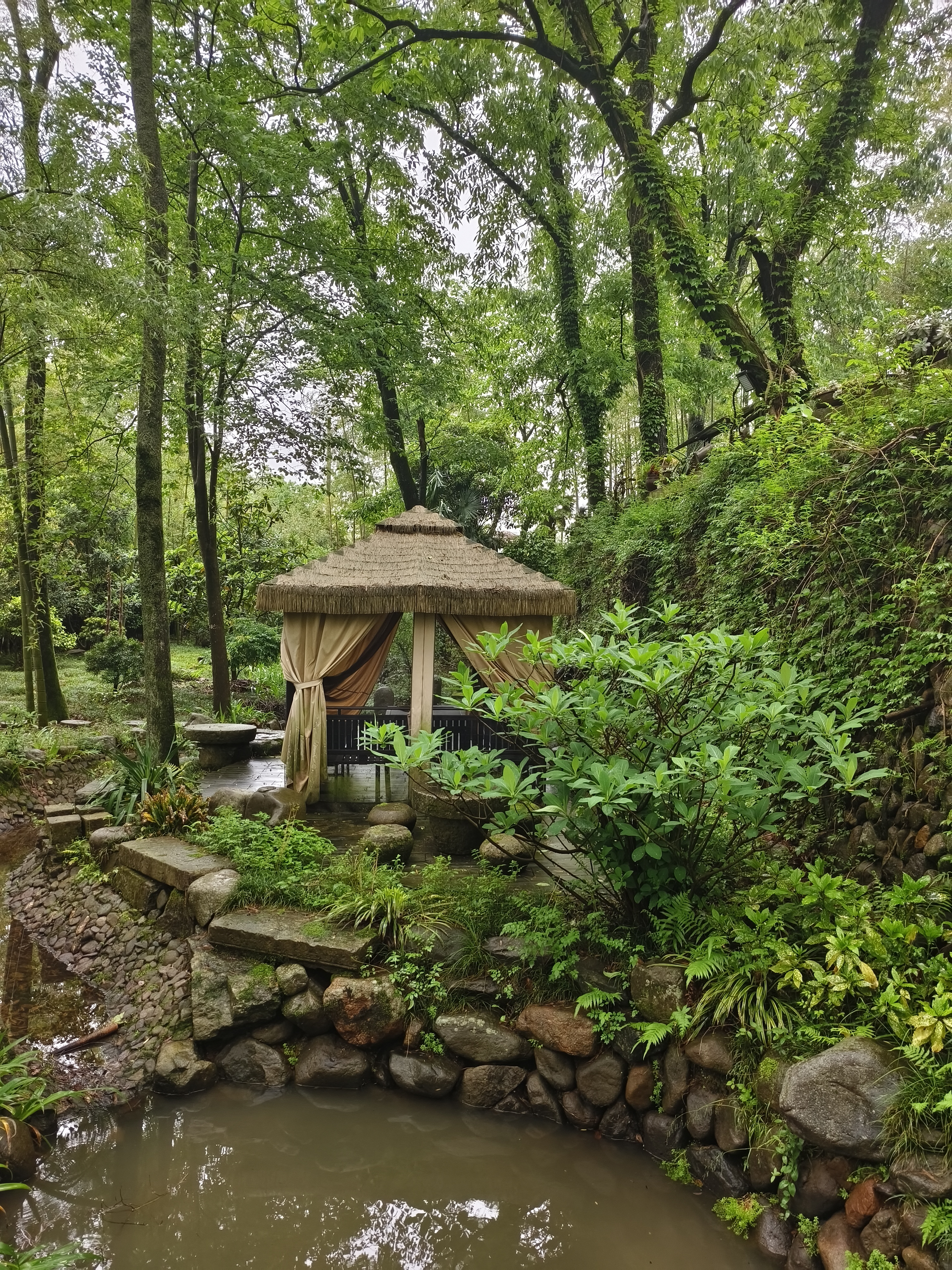 竹影双床房+山景+乳胶床垫+地暖