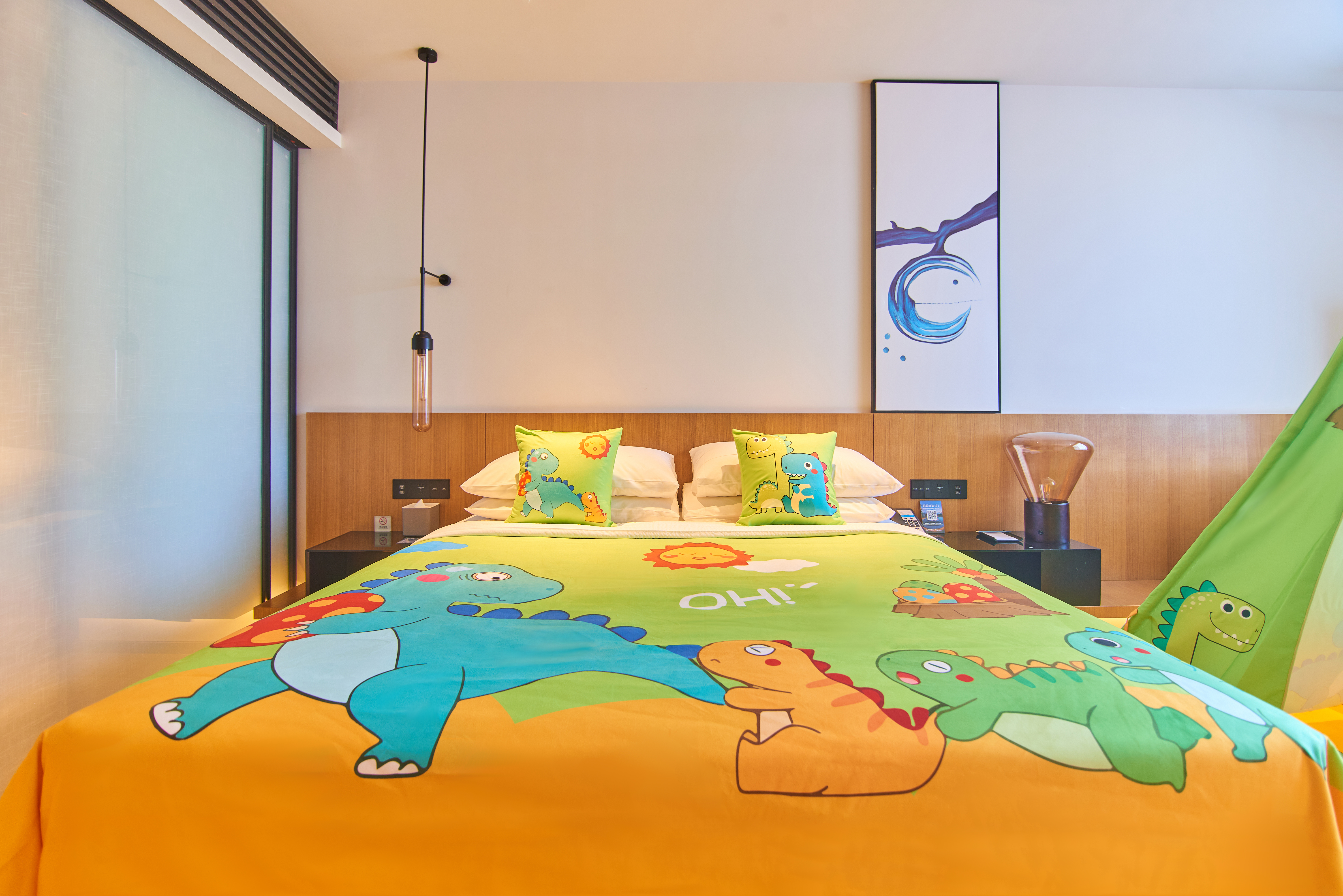 主题亲子大床房｜恐龙