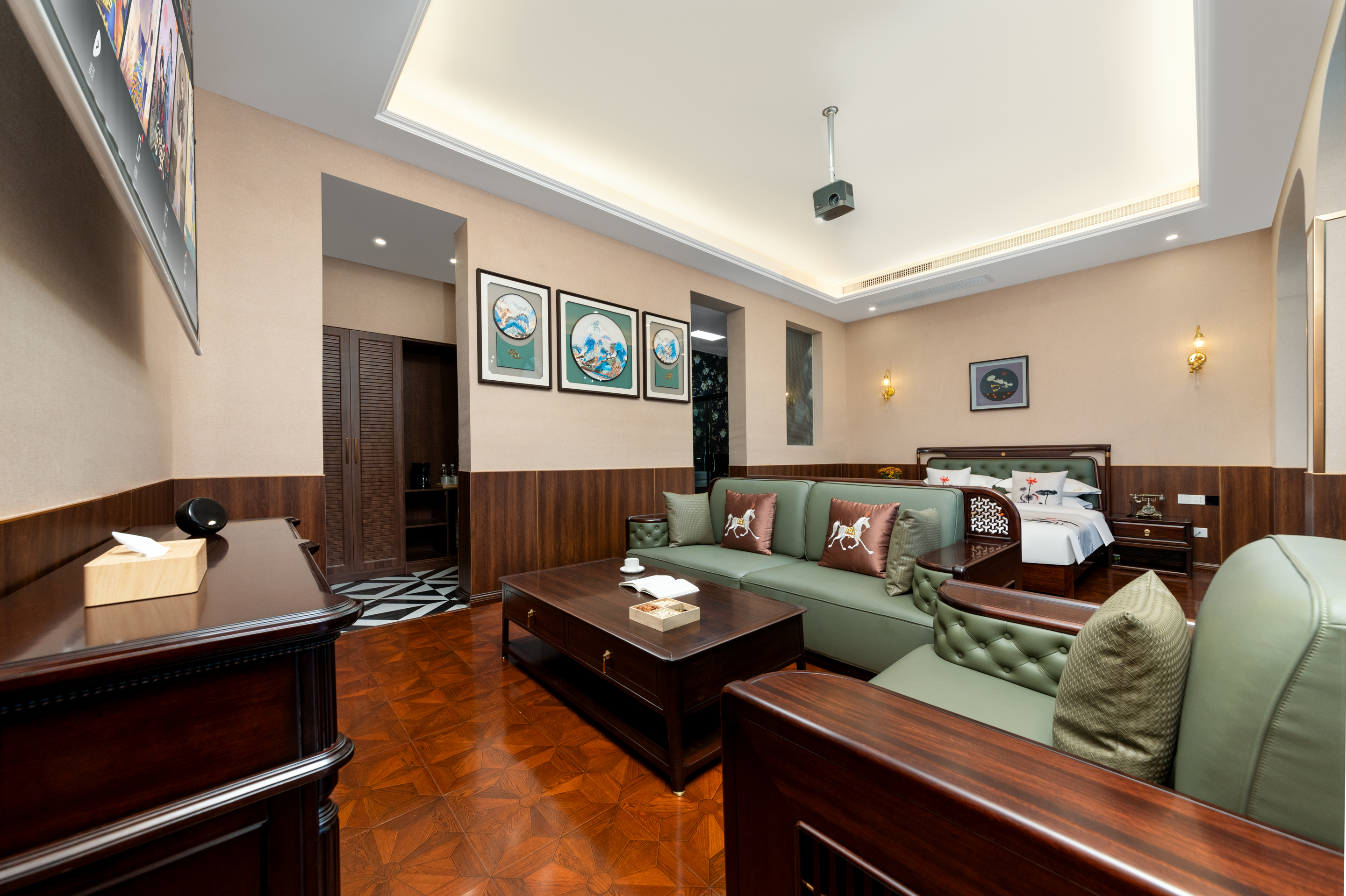 滄瀾居·雙影浴缸民國套房