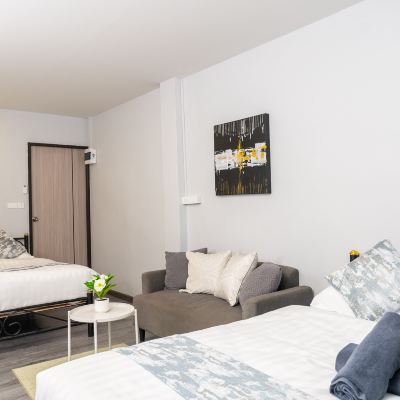 豪華雙床房 曼谷與我共眠旅館-BTS拍崑崙優惠