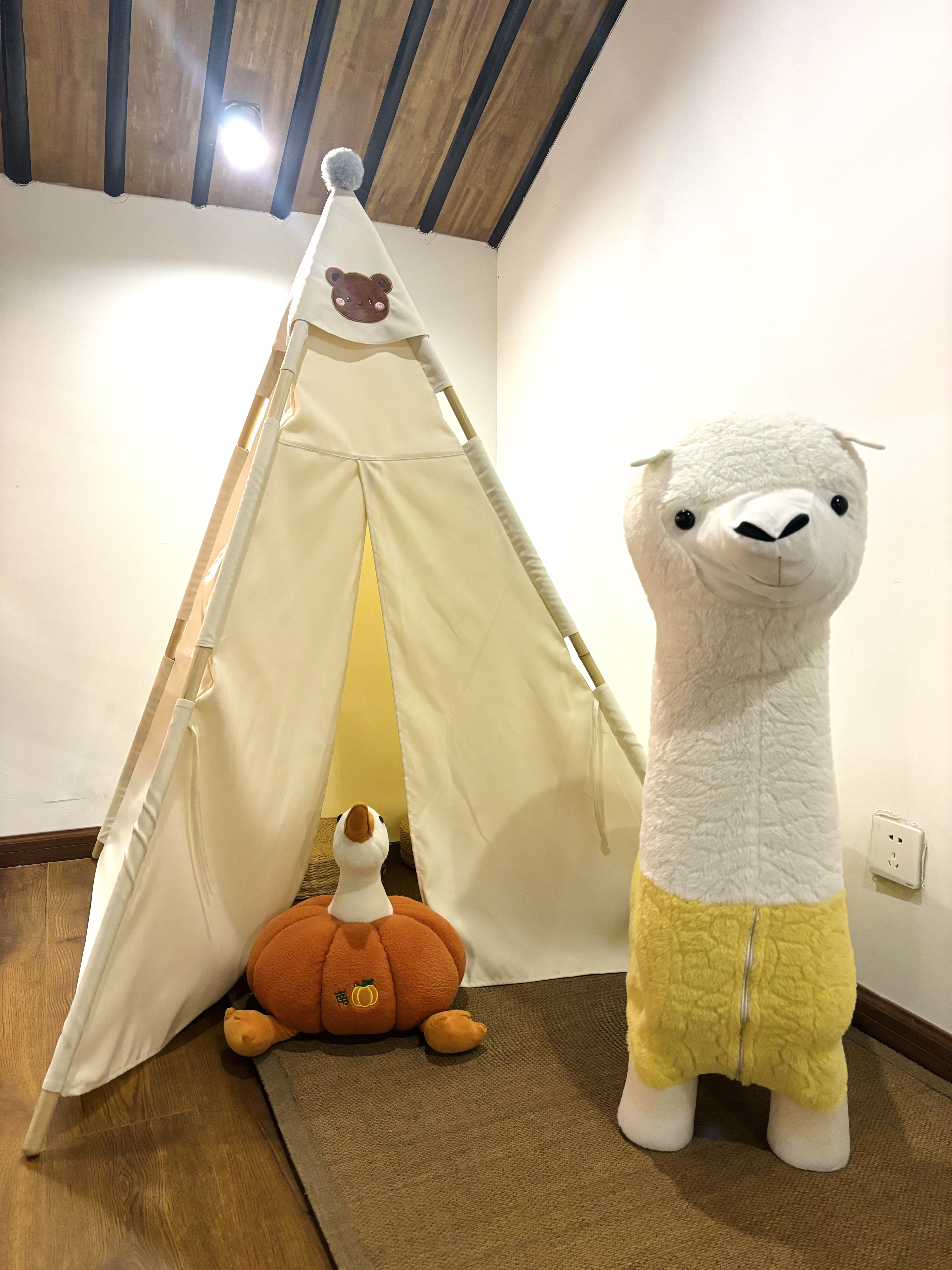 和畅|复式景观家庭间（小童区域+独立浴缸+书法体验）